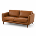 Dreisitzer Ledersofa Braun