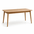 Rechteckiger Esstisch aus Eichenholz 150x80x75 cm